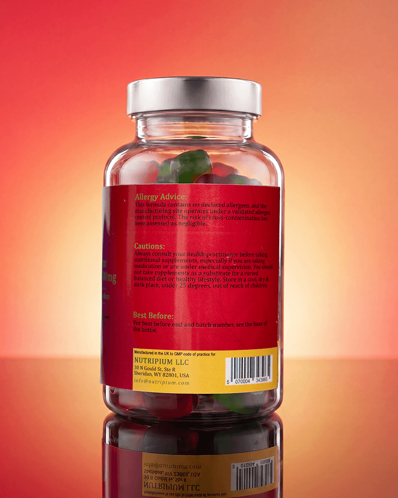 NutriPium™ Apple Cider Vinegar + Ginger Gummies - NutriPium