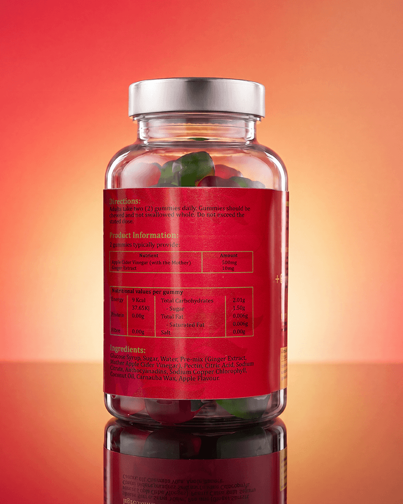 NutriPium™ Apple Cider Vinegar + Ginger Gummies - NutriPium